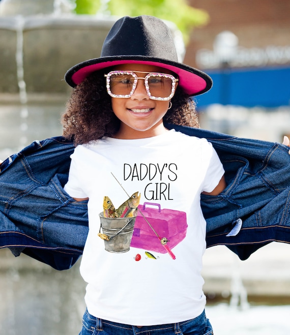 Daddy's Girl Shirt, Fishing Buddy, Father Daughter Shirt, Gone
