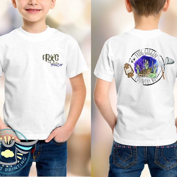 Frog Hunter Shirt, Frog Gigger Country Boy, Frogging, Hunting Shirt, Ponds, Lake Life, Daddy's Hunting Buddy, Frog Shirt, Outdoors, Trendy