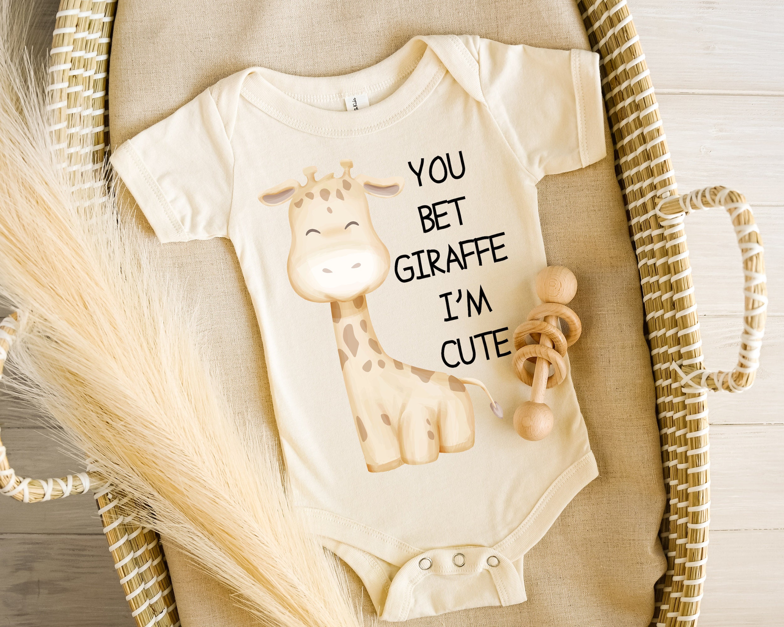 Baby clothes hot sale with giraffe print