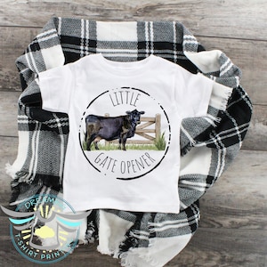 Farm Shirt, Little Gate Opener, Cattle Farmer, Country Shirt, Cows, Farm Life, Ranch Life, Country Boy, Country Girl, Outdoors, Trendy