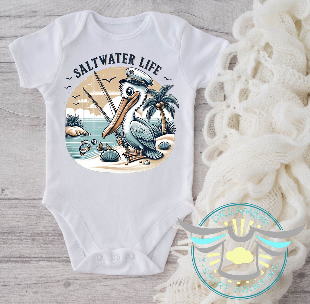 Basic Newborn Onesie - Cielo Marino
