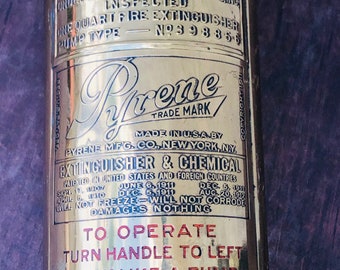 Pyrene Fire Extinguisher Serial Number