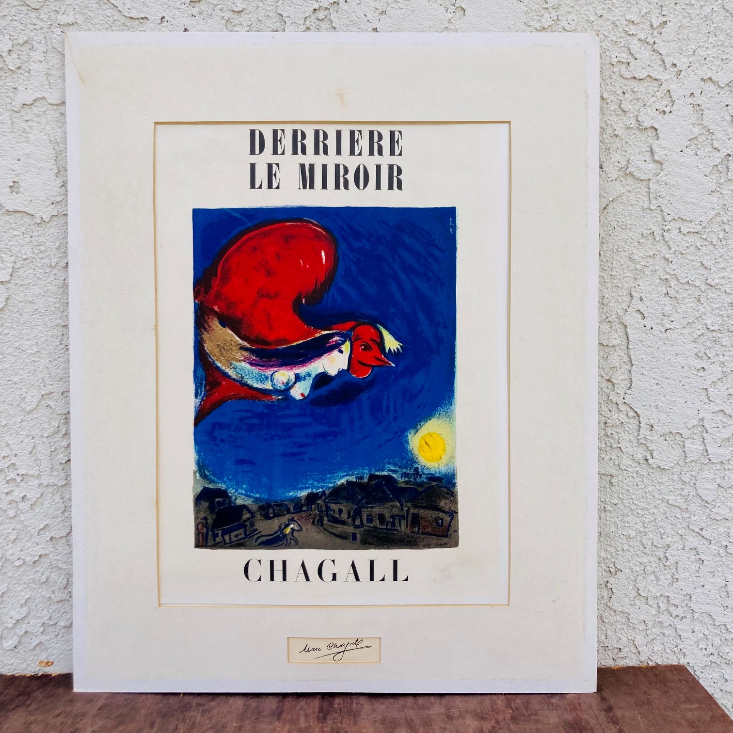 Derrière le Miroir Chagall アートブック Derrière le Miroir Chagall アートブック
