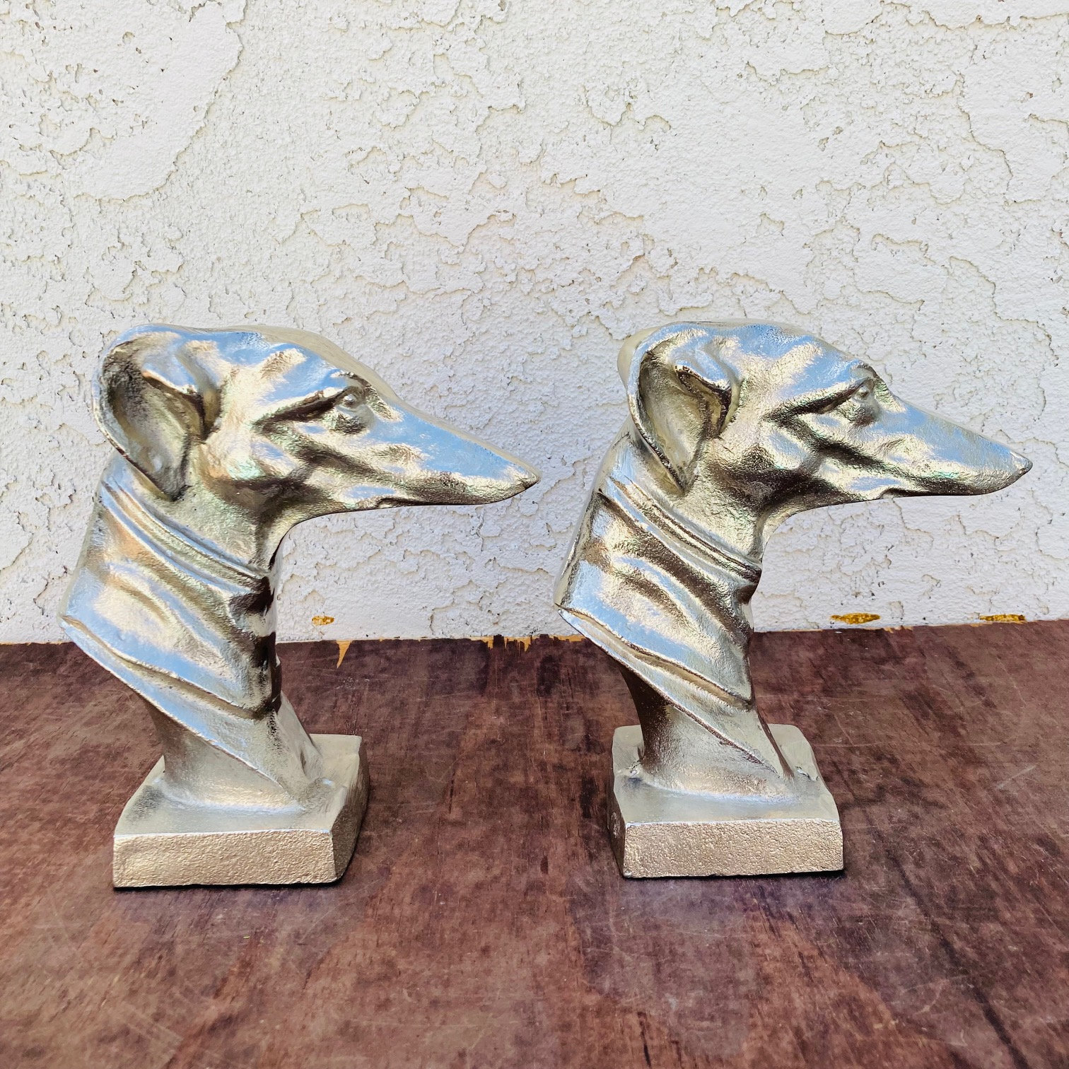 グレーハウンドブックエンド Greyhound bookends - Etsy 日本