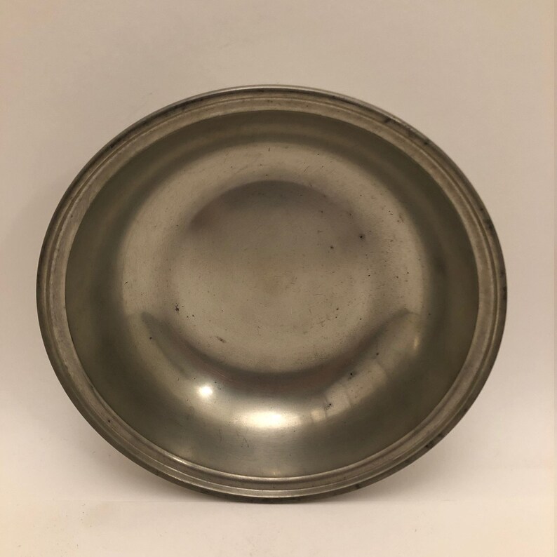 #0114JW Massachusetts Gift Made in USA Antique Bowl LH Vaughan Pewter Bowl Vintage Bowl Vintage Pewter Pewter Collectible