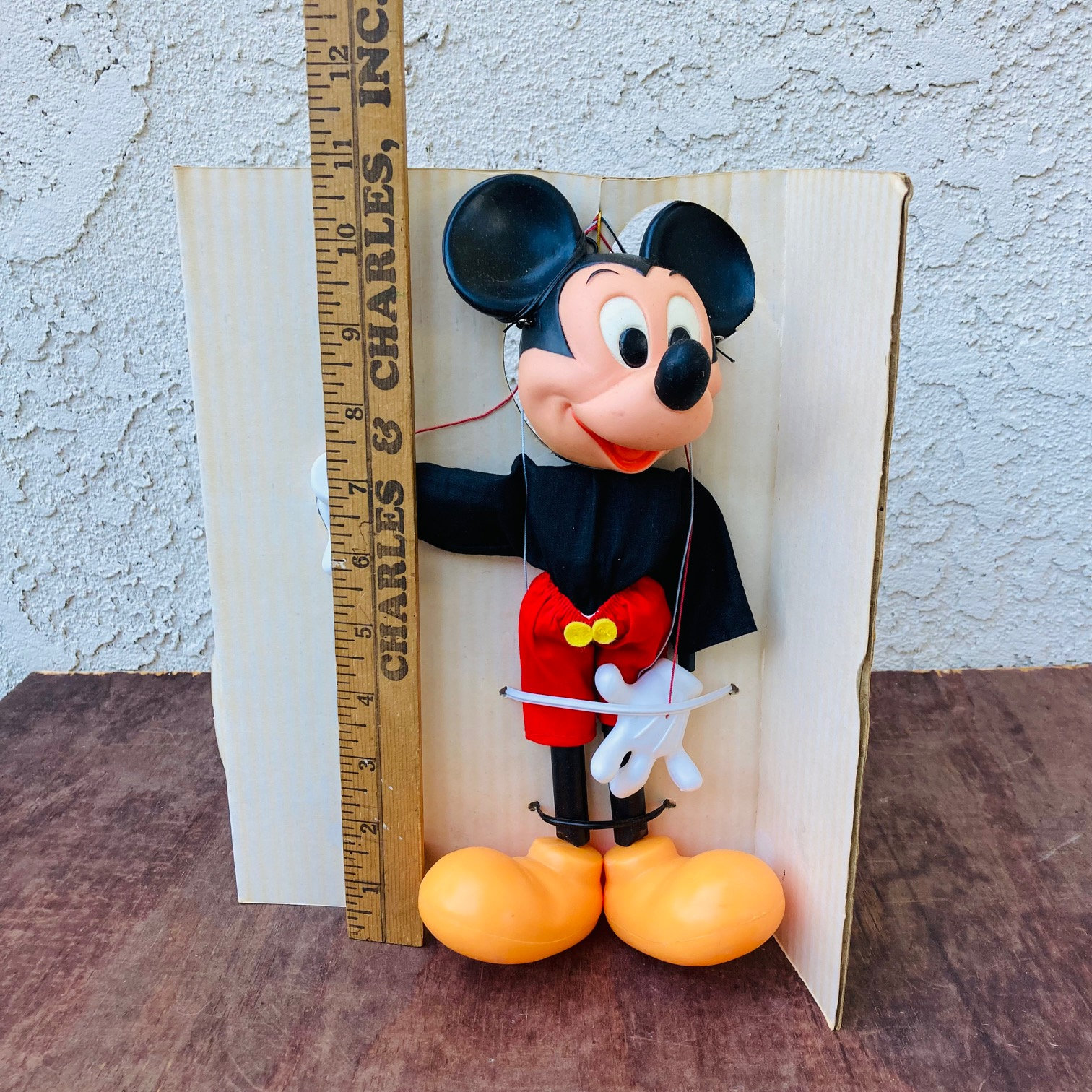 Vintage Mickey Mouse String Puppet, Jaymar, MIB - Etsy