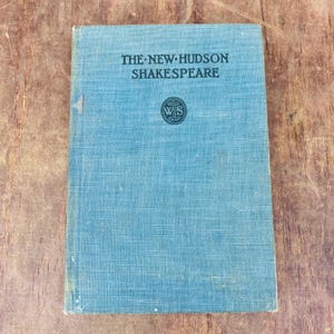 Nuevo libro antiguo de Hudson Shakespeare La tragedia de Hamlet, principios del siglo XX, tapa dura, regalo para abuelos y abuelas, estantería antigua, decoración de biblioteca de oficina, n.º 1101