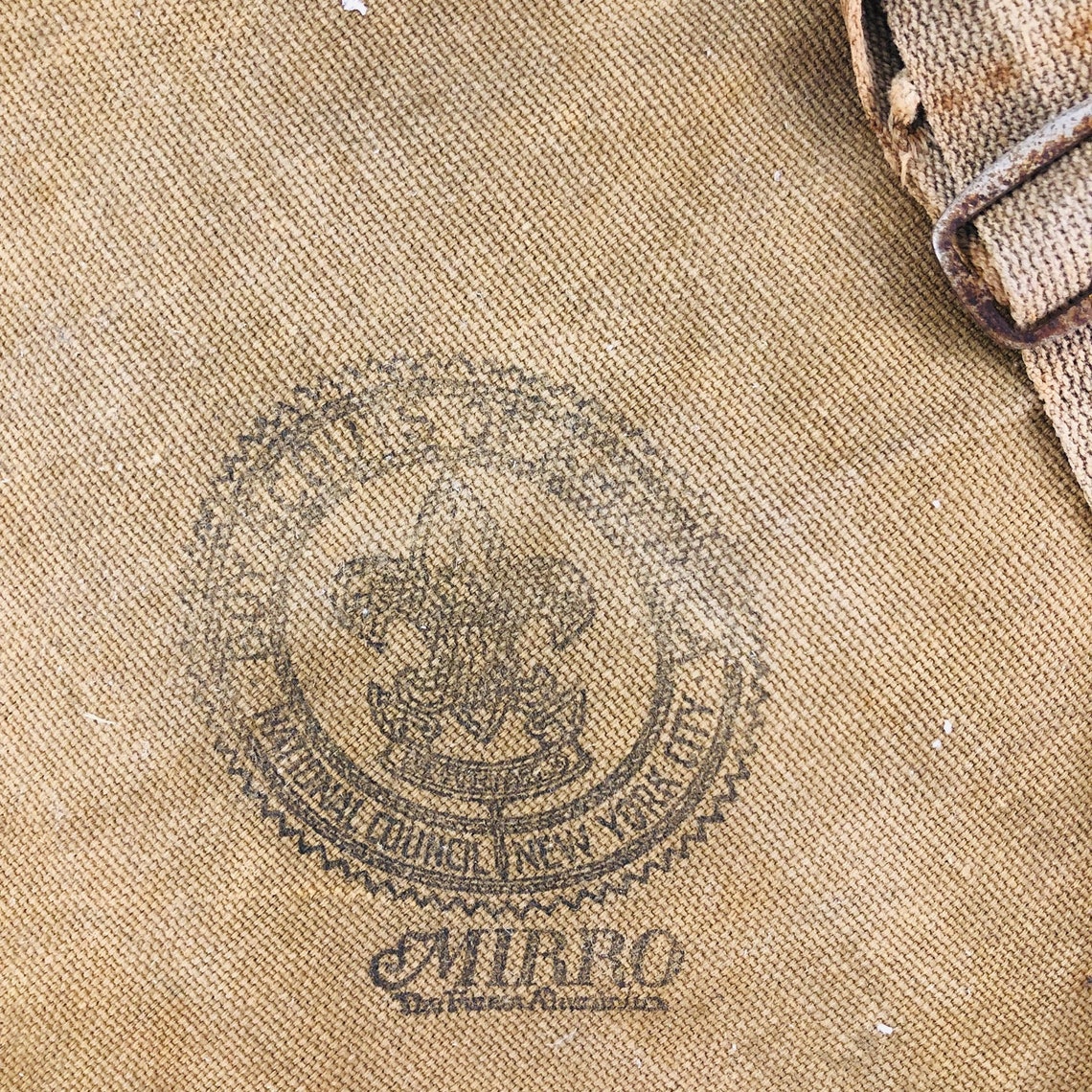 Vintage Boy Scout Canteen With Khaki Brown Cover Vintage Boy Etsy