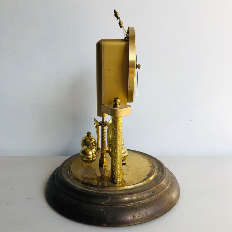 Marcel Quartz Vintage Dome German Mantel Clock Made in West Etsy