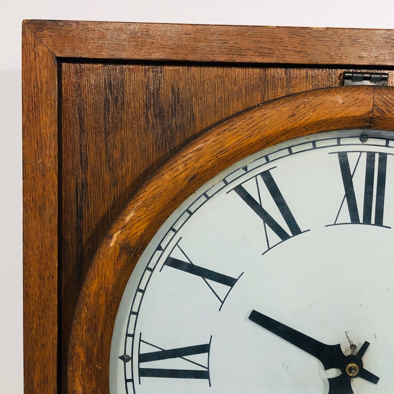 Vintage Electric Wall Clock the Standard Electric Time Etsy