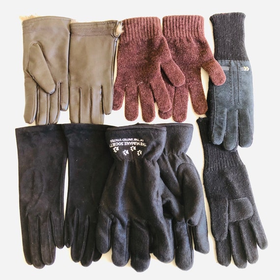 Job Lot of Vintage Gloves 19 Pairs of Gloves, 195… - image 9