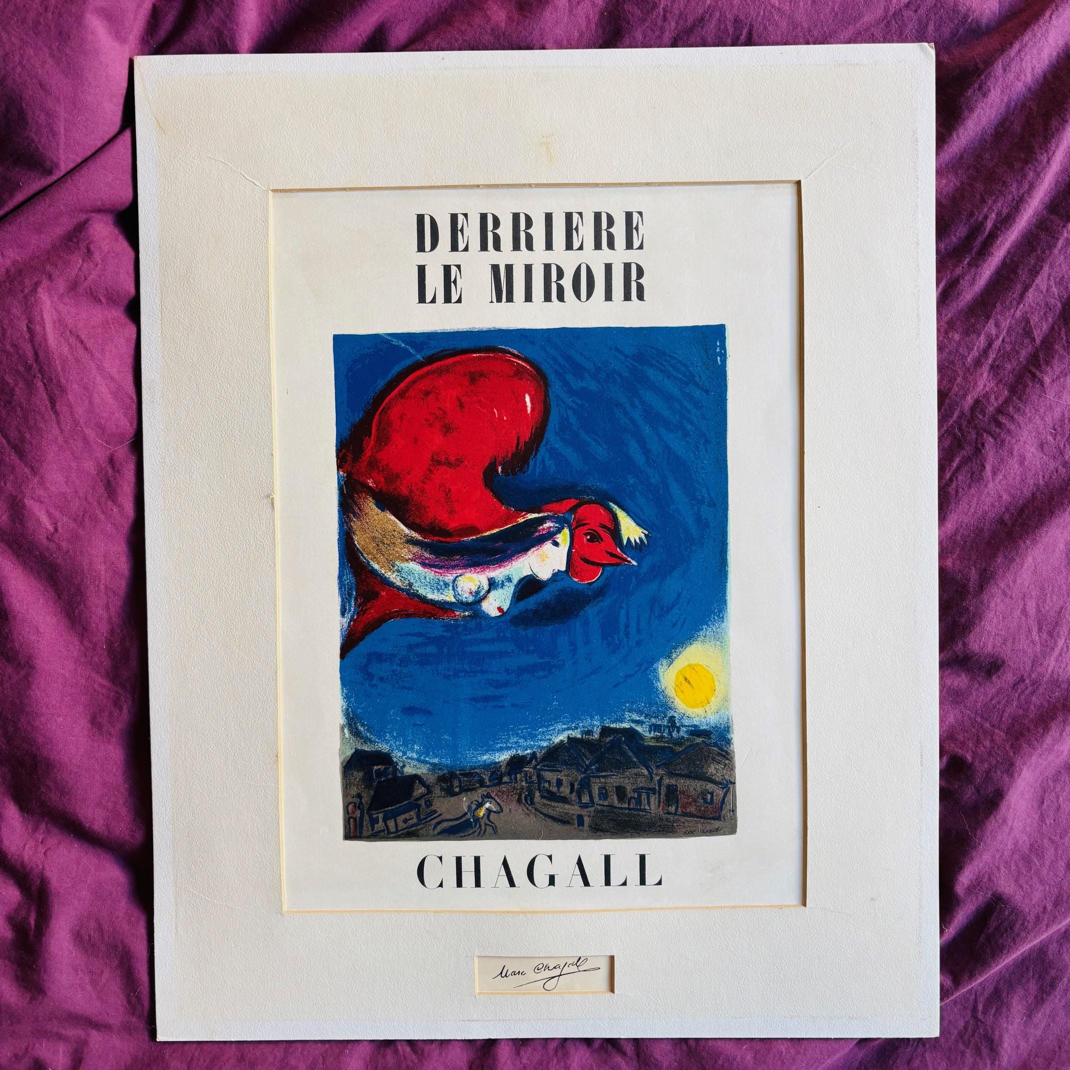 Signed marc chagall - Etsy 日本