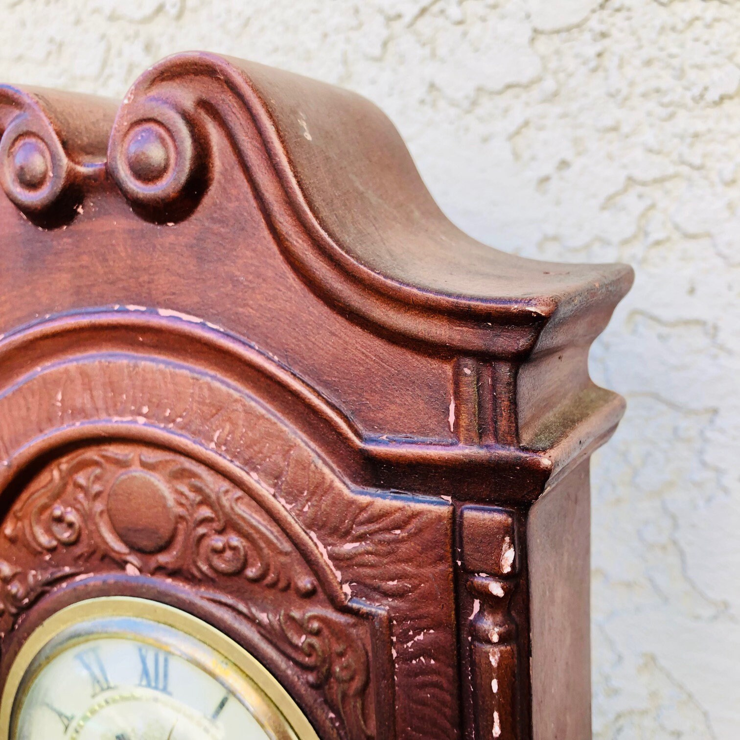 Vintage Mantel Clock Retro Antique Shelf Decor Clock Fixer Etsy