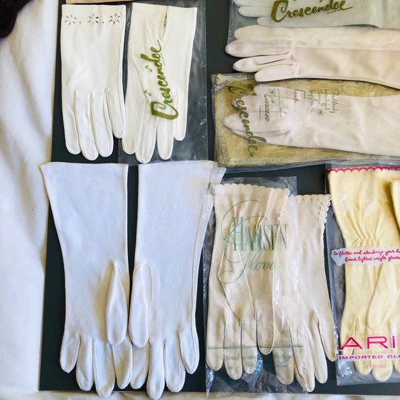 Job Lot of Vintage Gloves 19 Pairs of Gloves, 195… - image 3