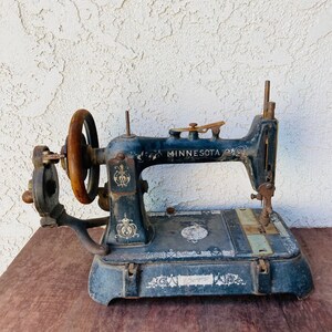 Antique 1900s Minnesota Model D Sewing Machine as is Salvage - Etsy
