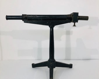 Vintage R. Winkel Göttingen Microscope: Antique Military Spotting Scope