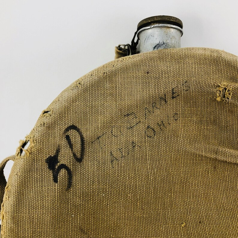 Vintage Boy Scout Canteen With Khaki Brown Cover Vintage Boy Etsy