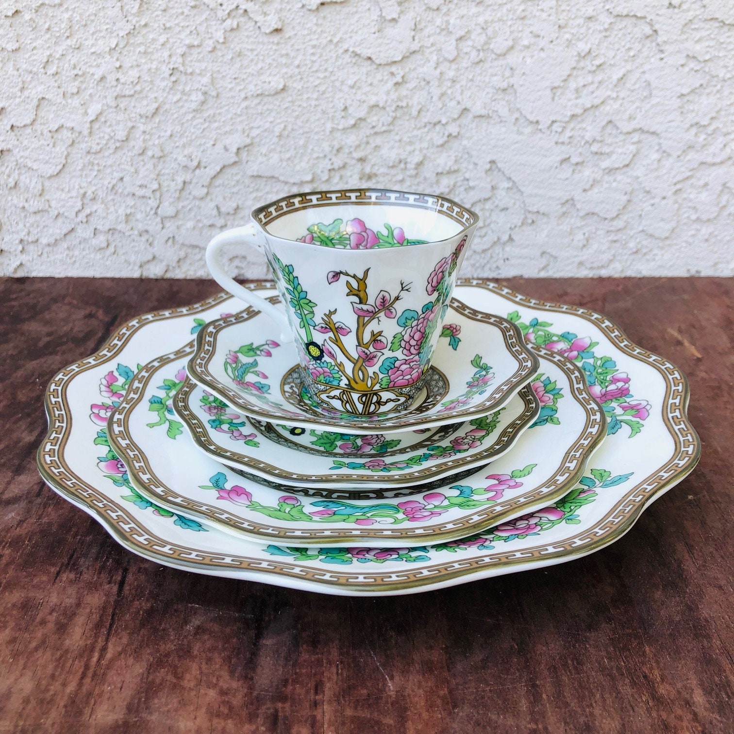 Coalport indian tree - Etsy 日本