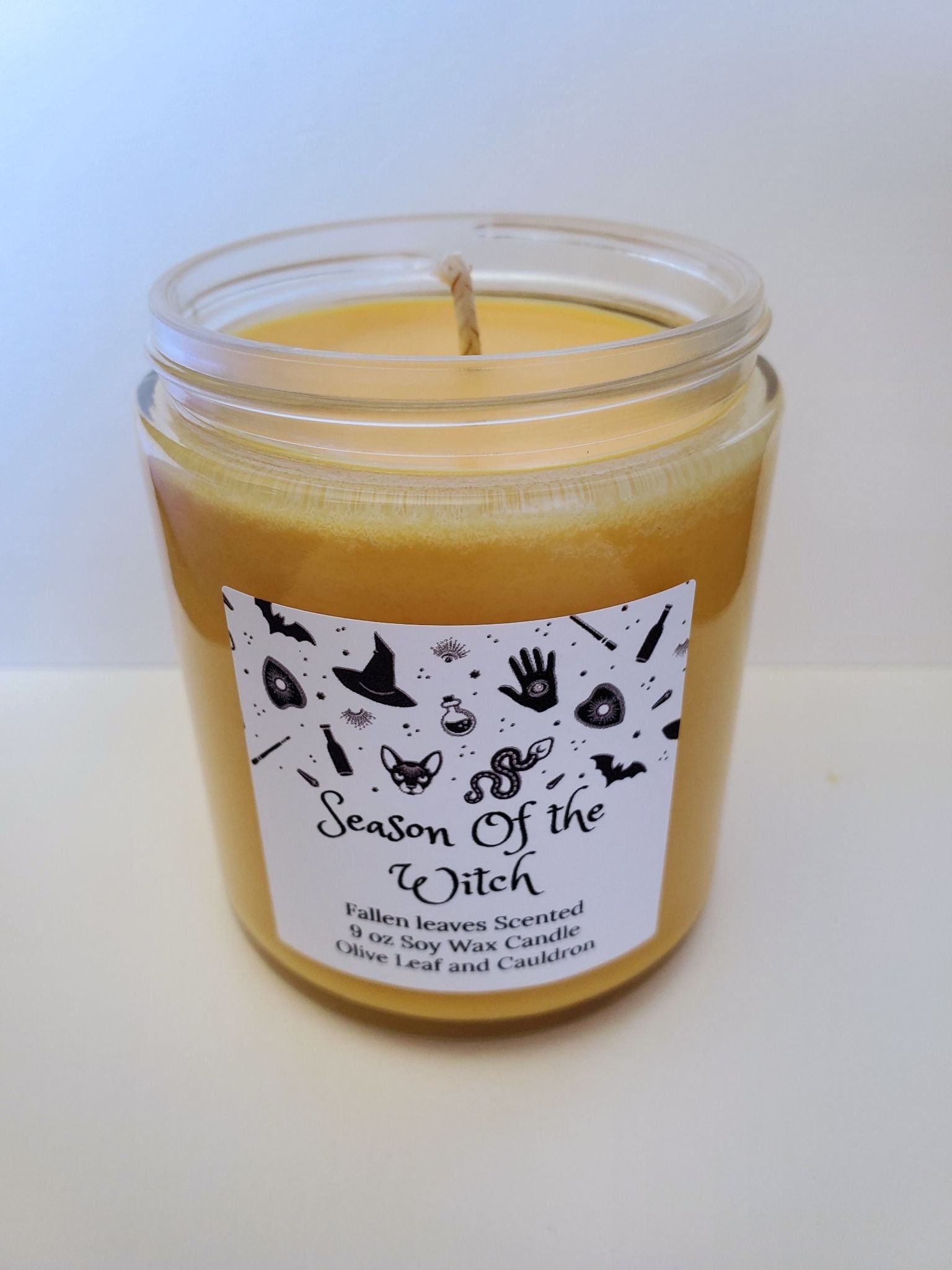 Season Of the Witch Candle Autumn Candle Gothic Candles Etsy