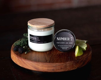 No. 7 | Soy Candle | Woods Candle | Woodsy Candle | Farmhouse Candle I Citrus Candle