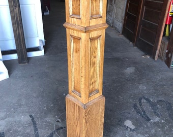 Reclaimed Oak Newel Post | Post | Wood Post | Decorative Post | Rail Post | 7th Street Salvage