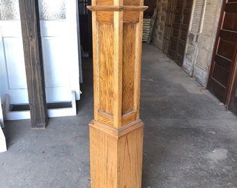 Reclaimed Antique Newel Post | Post | Wood Post | Decorative Post | Rail Post | 7th Street Salvage