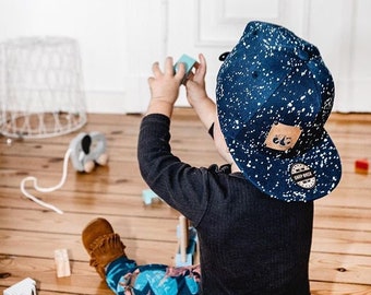 Children's Baseball Cap Blue / Dark Navy < Gift, Children, Birthday, Children's Cap, Baseball Cap, Children's Day, Sun Protection, Children's Cappy, Children's Hat,