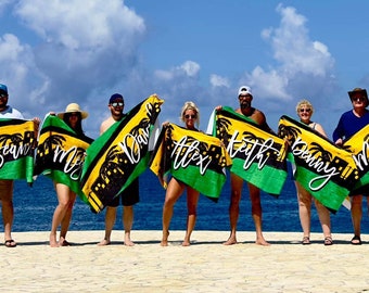 Custom Design Beach Towels, Personalized Towels