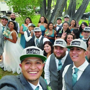 Embroidered Groomsmen Hats, Bachelor Party Hats
