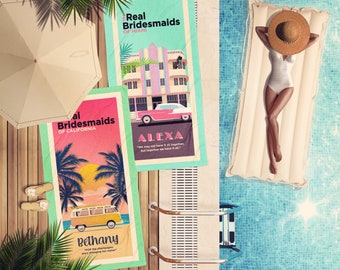The Real Housewives Personalized Beach Towels