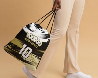 Custom Design Drawstring Bag, Personalized Sports Backpack