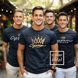 Groomsmen T-shirts, Bachelor Party T-shirts, Size XS - 5XL