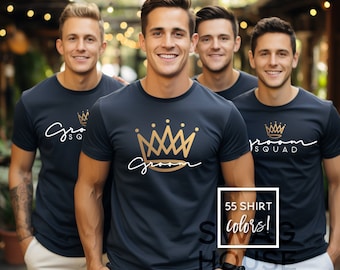Groomsmen T-shirts, Bachelor Party T-shirts, Size XS - 5XL
