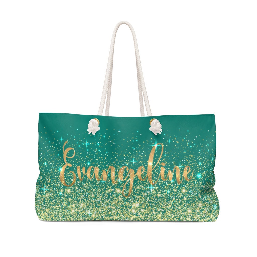 personalized canvas beach bags