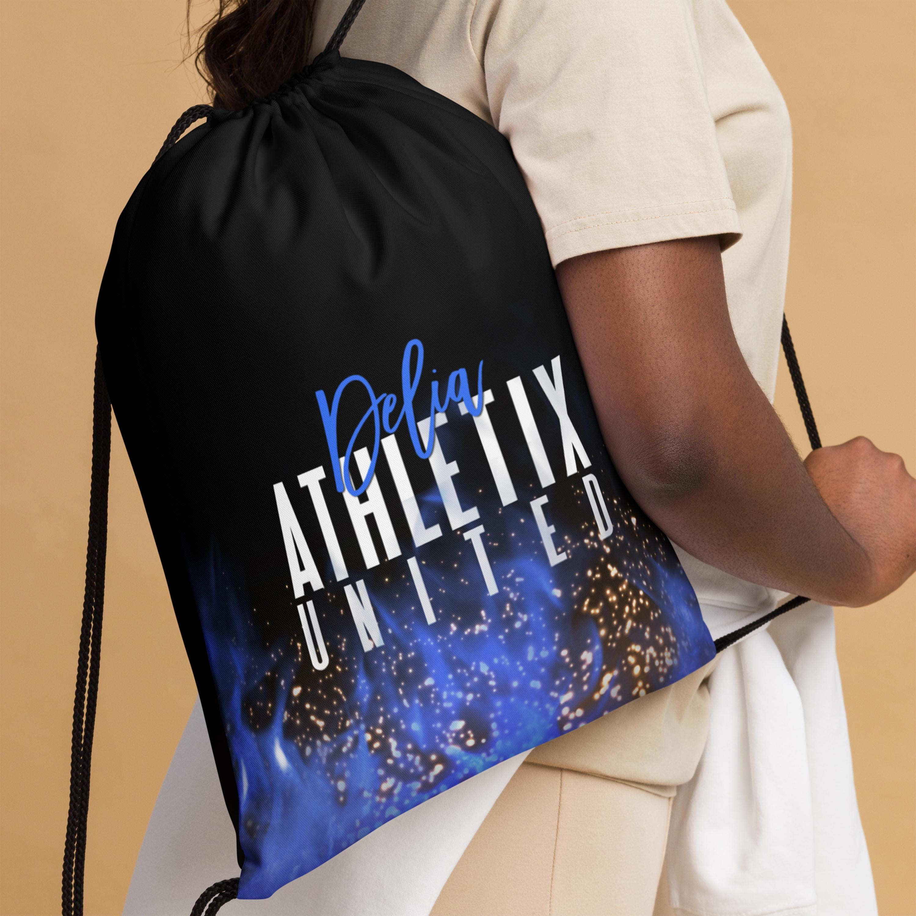 Personalized Drawstring Bag, Custom Design Bag for Sports Teams - Etsy