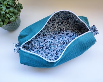 Liberty Print Padded and Lined Pouch. Liberty 