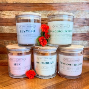 DnD Inspired Candle, 7.5 ounces, Organic Soy
