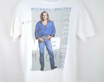 Michael Bolton 1994 World Tour Winterland TShirt Size XL Vintage Single Stitch