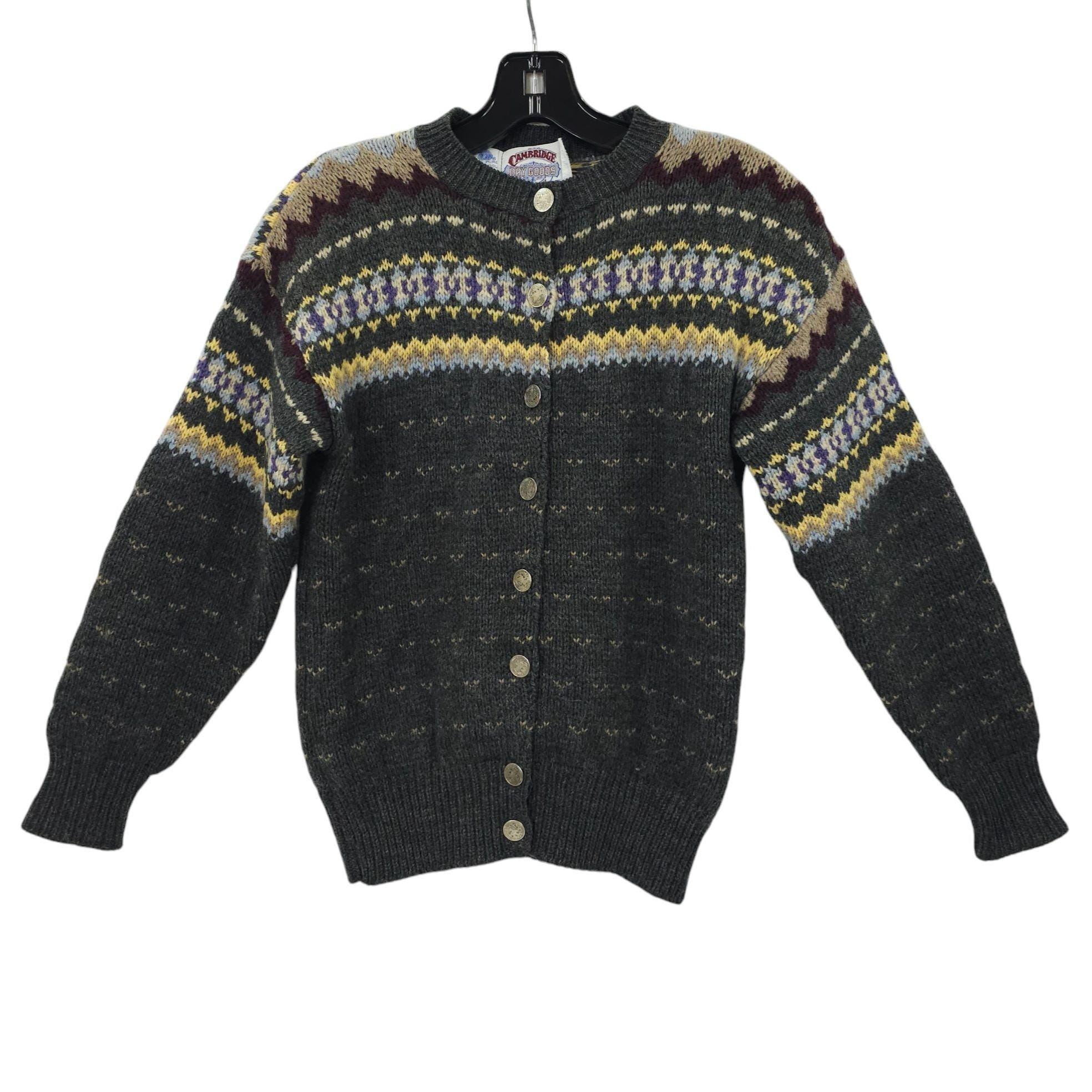 Cambridge Dry Goods セーター ボタンフロント レディース S 