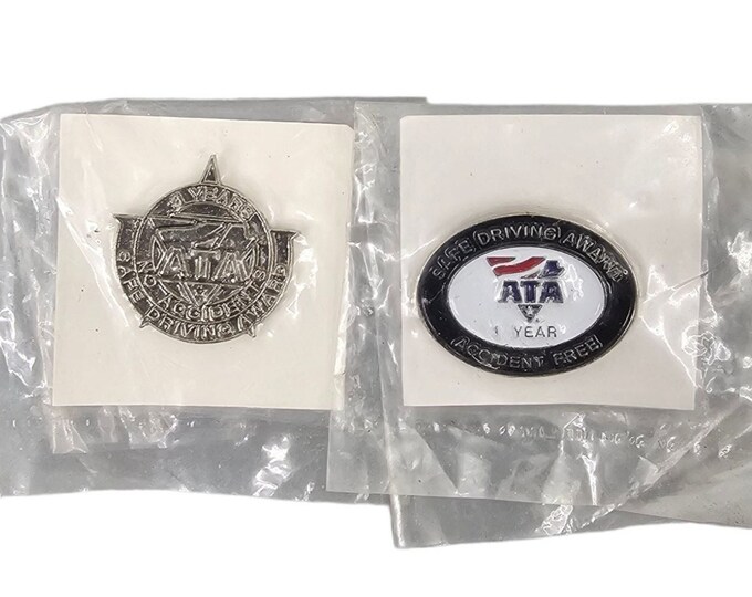 American Trucking Associations Safe Driving Award Lapel Pins Pinbacks ...