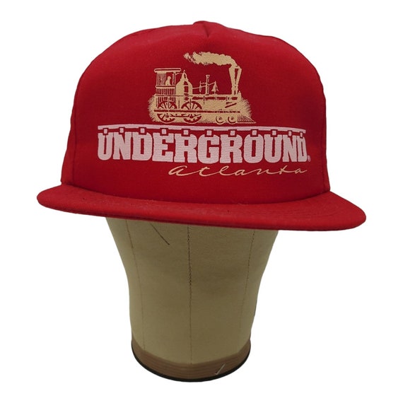 Vintage Underground Atlanta Snapback Cap Short Fl… - image 9