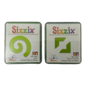 Sizzix Original Die Cut Lot - Etsy