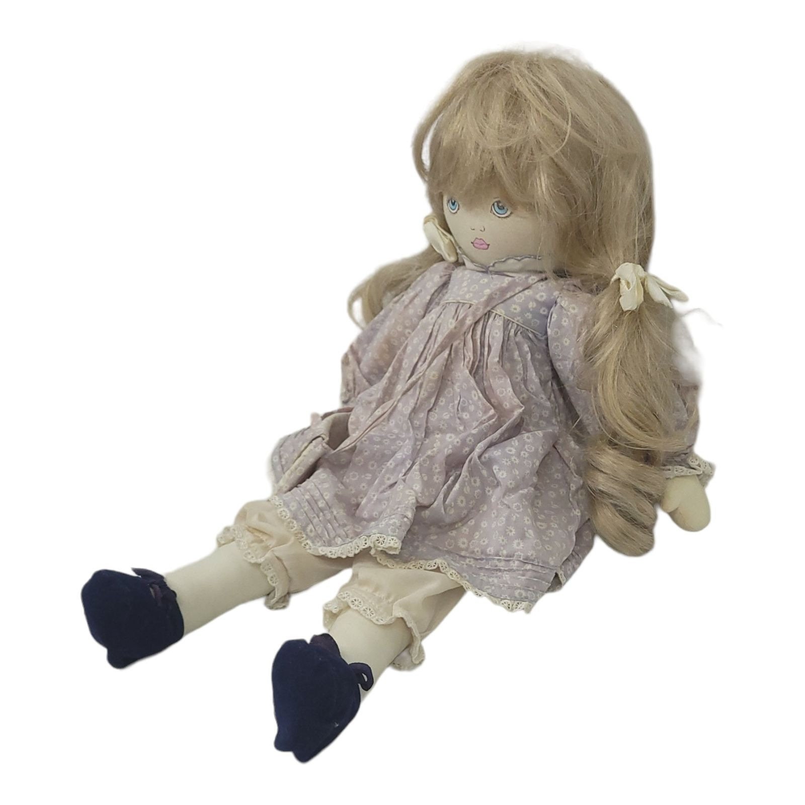 Vintage 1984 Rag Doll by Pauline Bjonness Jacobsen Design Etsy