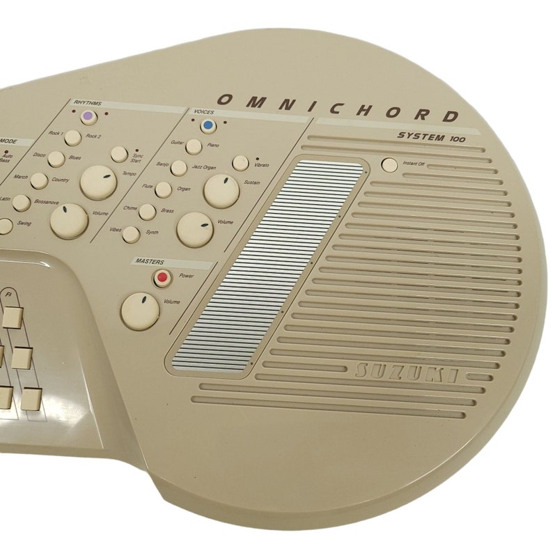 Suzuki Omnichord System 100 OM100 Electronic Autoharp Etsy