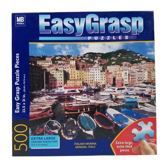 Milton Bradley Hasbro Puzzle Italien Marina Genova Italie 500