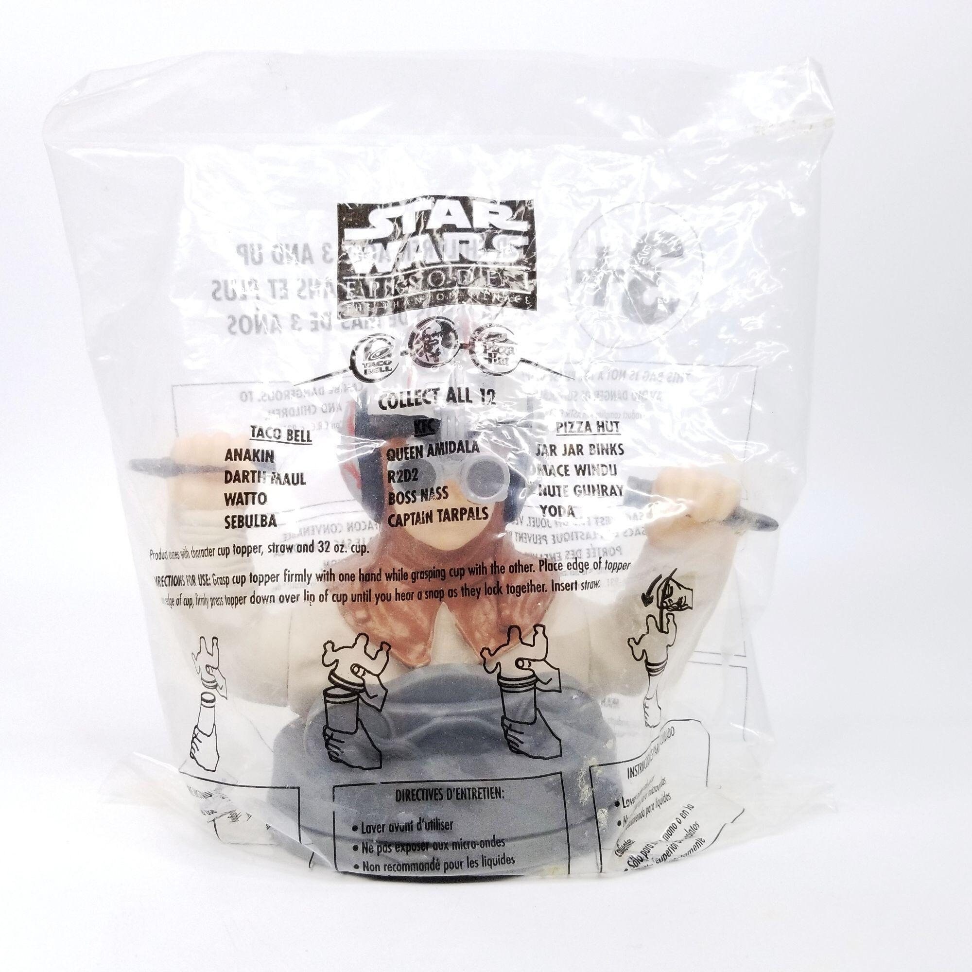 STAR WARS: KFC Episode 1 ANAKIN CUP TOPPER with CUP