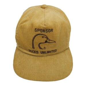 Sponsor Ducks Unlimited Corduroy VTG Youngan Dorfman Pacific OSFA