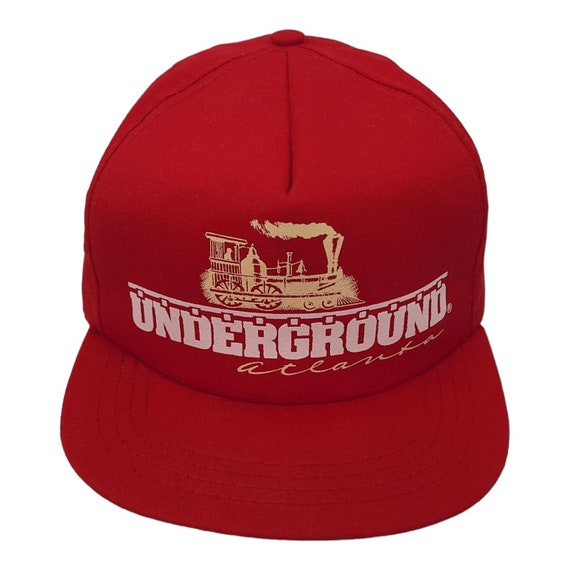 Vintage Underground Atlanta Snapback Cap Short Fl… - image 1