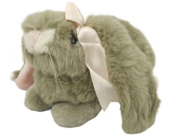 Shanghai Doll Factory, sweet vintage fluffy Bunny, tall 28