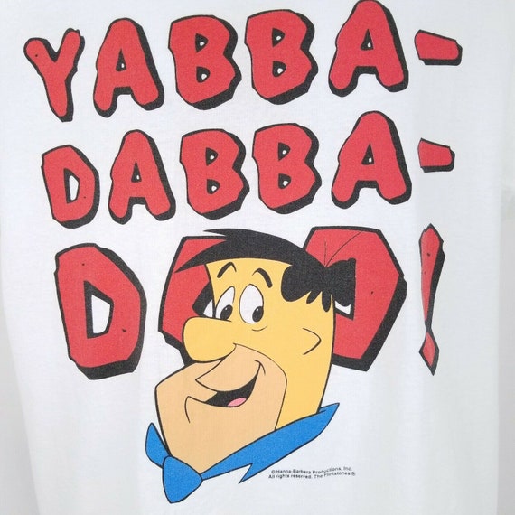The Flintstones Yabba Dabba Doo Fred Vintage T Shirt Gem